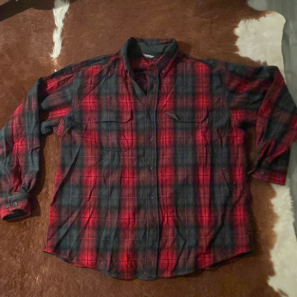 Mens Woolrich Wool Flannel